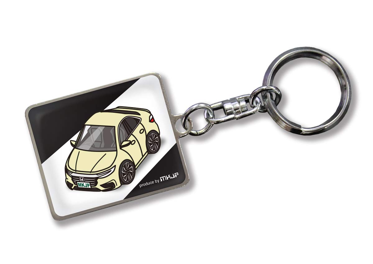 

MKJP Custom Key Chain Honda Insight ZE4 Base: Black, gold золотой