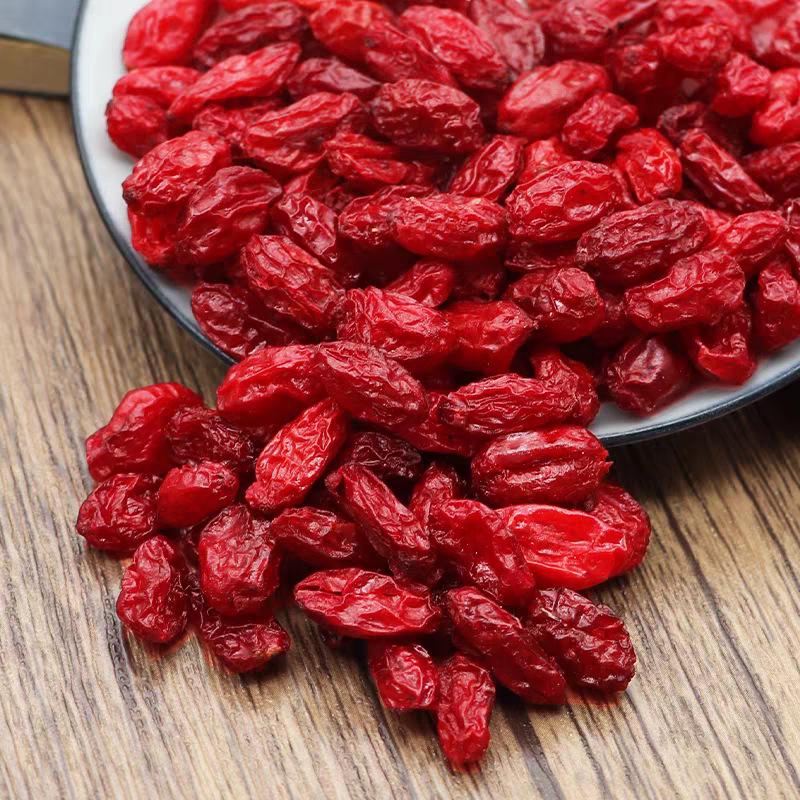 New Arrival Dried Cornus Officinalis & Jujube Peel, Sulfur-Free Chinese Medicinal Yam Meat for Tea