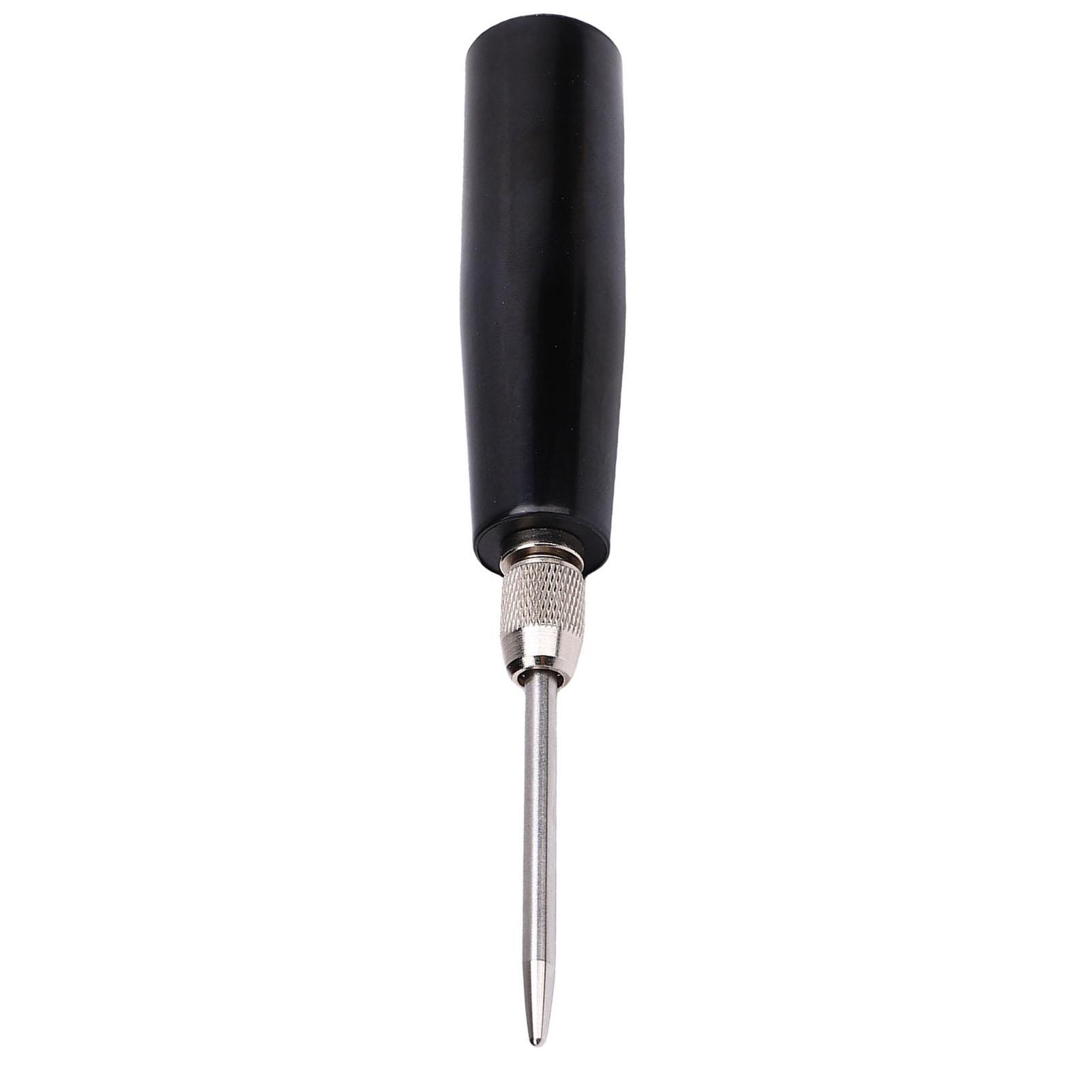 Igeteck Racquet Stringing Awl Stainless Steel Comfortable Handle Racket Awl Stringing Tool For Badminton Tennis