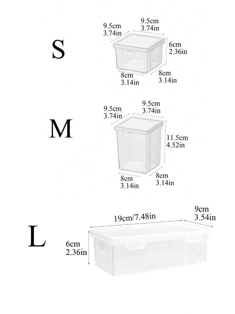 1pc Hair Accessories & Jewelry Storage Box