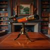 Brass Telescope with Tripod 32cm Nautical Desk Decor Home Decor Birthday Gift