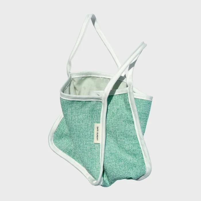 [Safe Sunday] Strap Mini Bag (Tweed Mint)