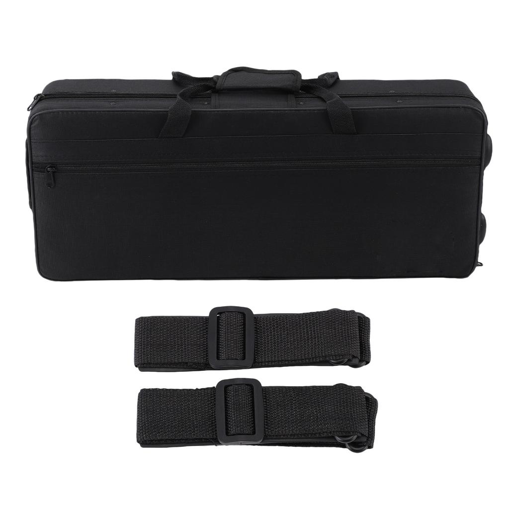 Altsaxophon Koffer Hartschale Saxophon Tragetasche Oxford-Stoff Tragbar Wasserdicht mit Verstellbarem Schultergurt