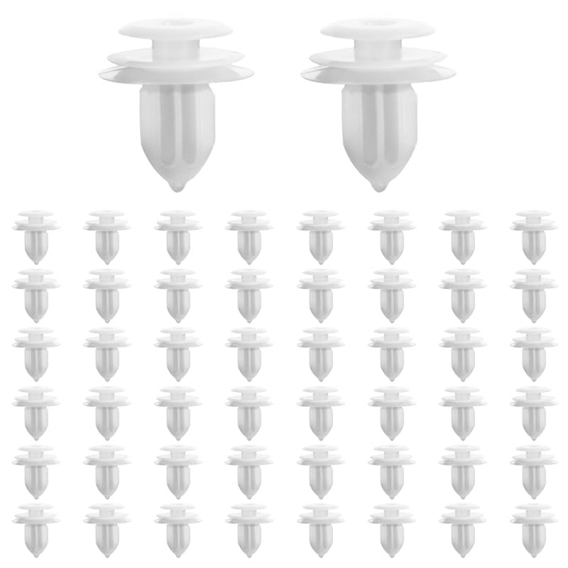 KRGNPLE 50pcs Car Door Panel Fastening Clips Decorative Clips Decorative Side Rear Door Trunk Universal (50 Pack)