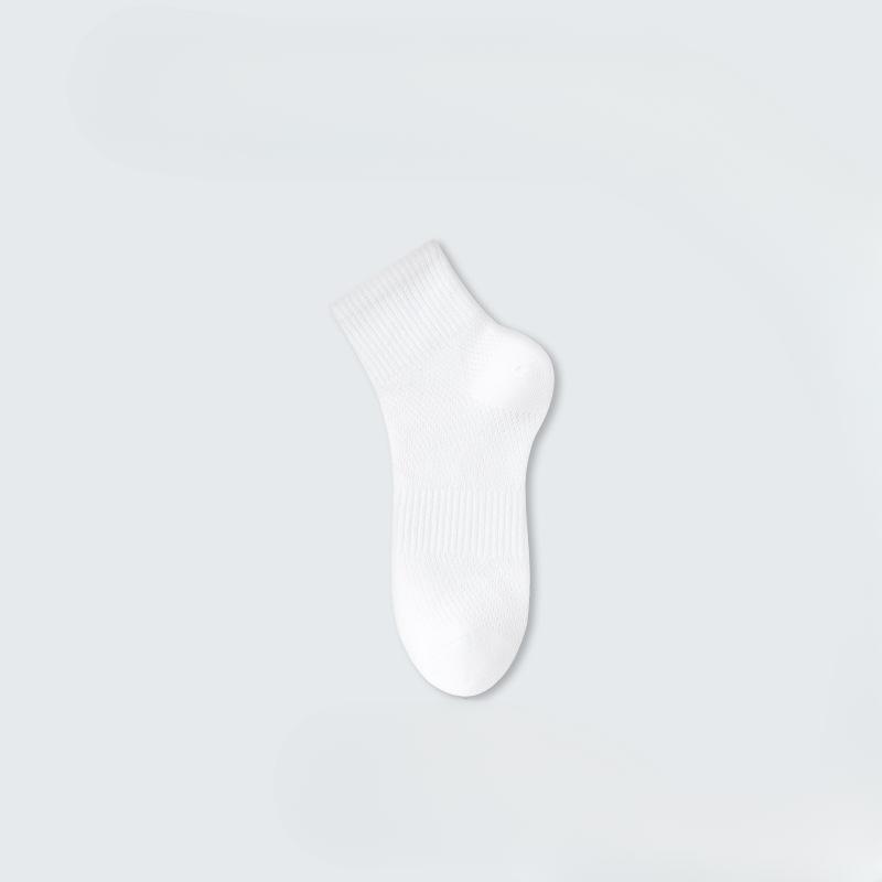 Female Summer Mesh Thin Pure Cotton Bacteriostatic Breathable Tube Socks