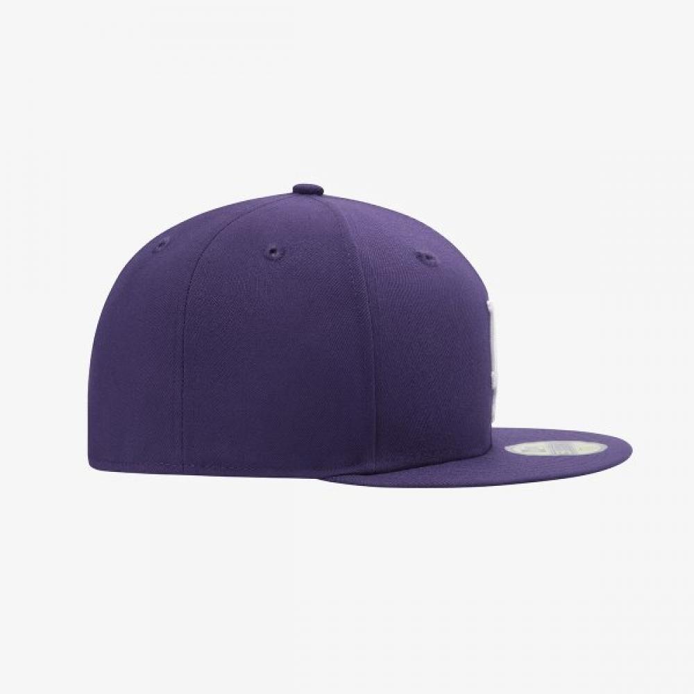 New Era Mlb La Dodgers Fitted Cap Purple 15131699