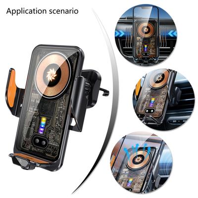 Car Mount Charging 66W Wireless Car Charging for Mobile Phone Air Vent Phone Holder Mount Fast Charging Stand
