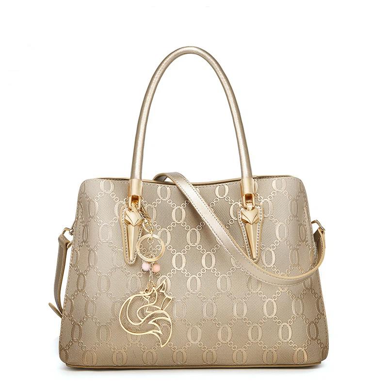 Bag For Women 2026, Two-layer Cowhide Tote Bag Hand-held Shoulder Bag For Women