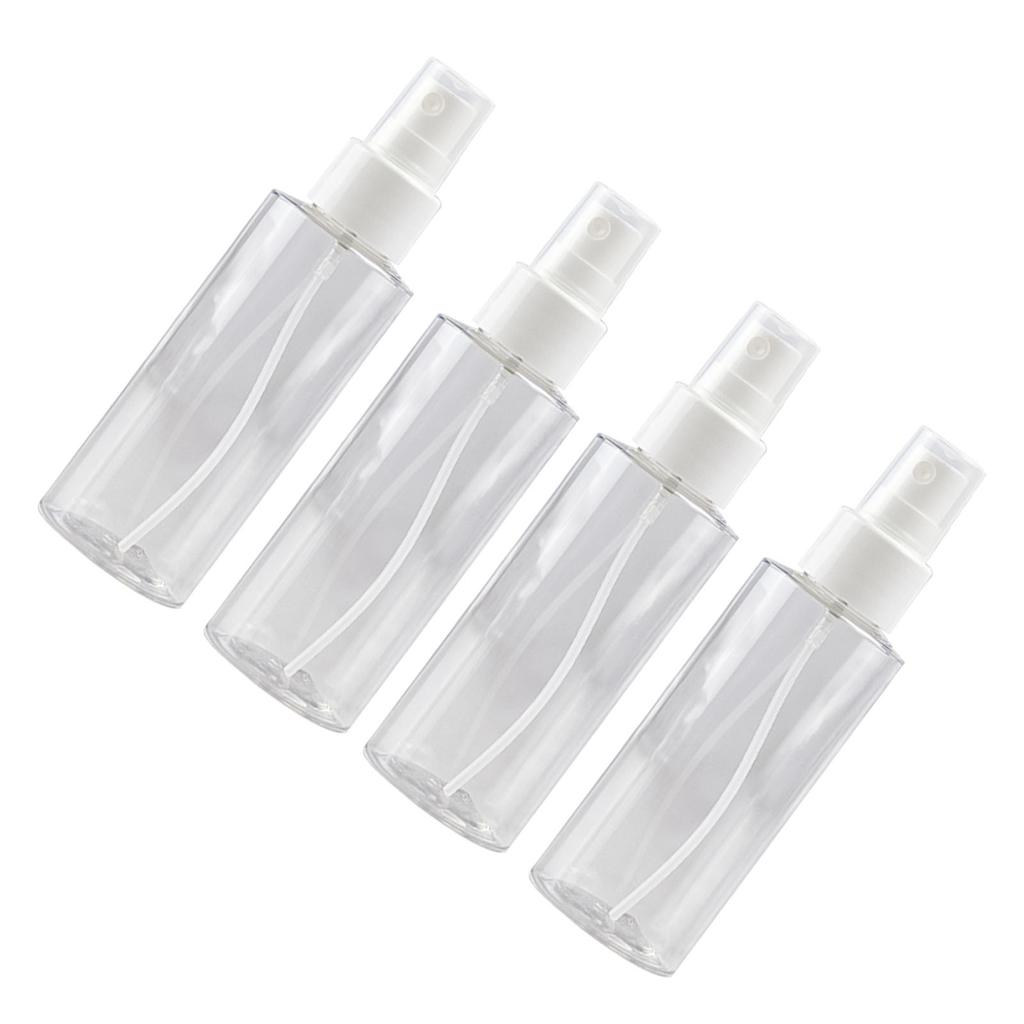 100ml Travel Spray Bottles Fine Mist Refillable Portable Clear Empty Spray Bottles for Perfume Toner