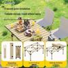 Portable Folding Camping Table and Chair Set for Outdoor Picnic, Fishing, or Sketching