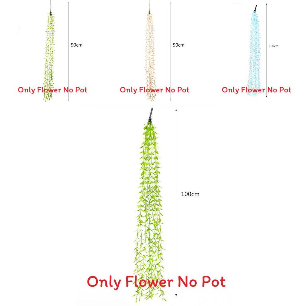 Salix Babylonica Artificial Wall Plants With Flexible Twigs For Home Decor And Event Display