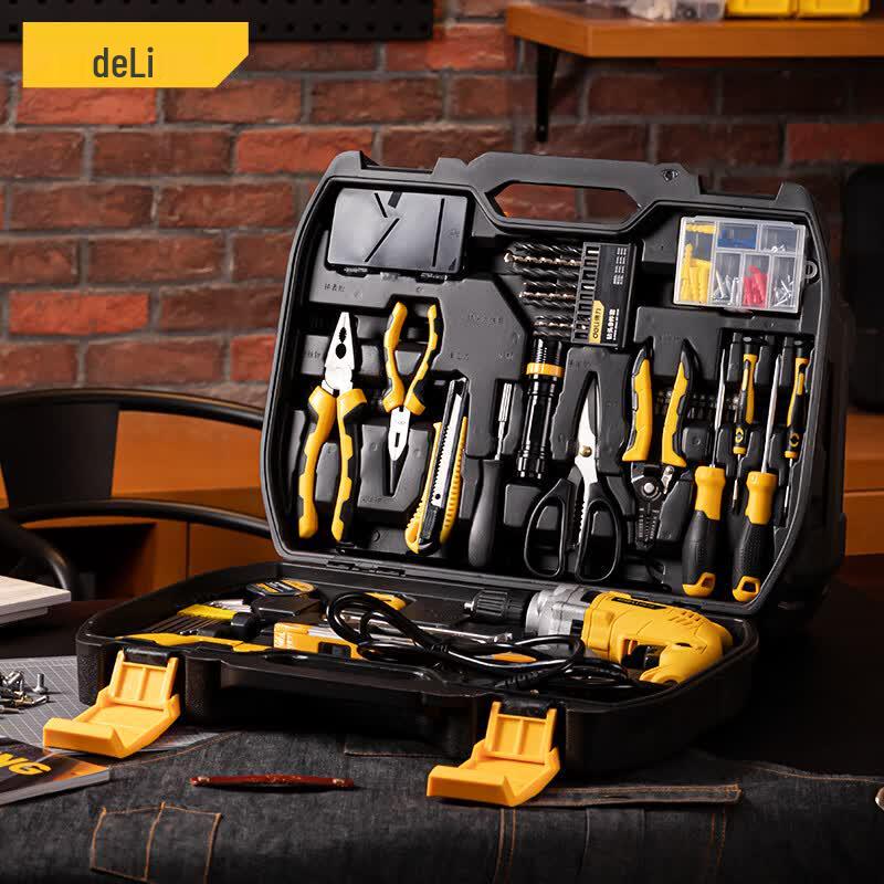 Deli 138-Piece Multi-Purpose Repair Tool Kit