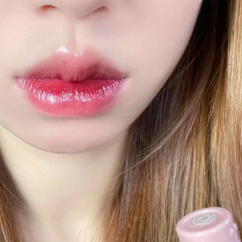 TOOT DODO Cherry Cartoon Mirror Lip Glaze: Sheer, Hydrating, High-Shine Lip Gloss