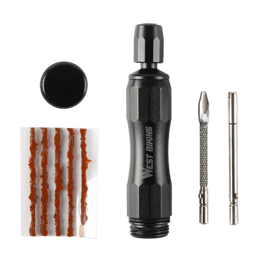 Tubeless Flat Tire Repair Bike Puncture Handlebar