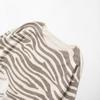 Spring 2025 Women's European & American Style Casual Round Neck Long Sleeve Knit Top
