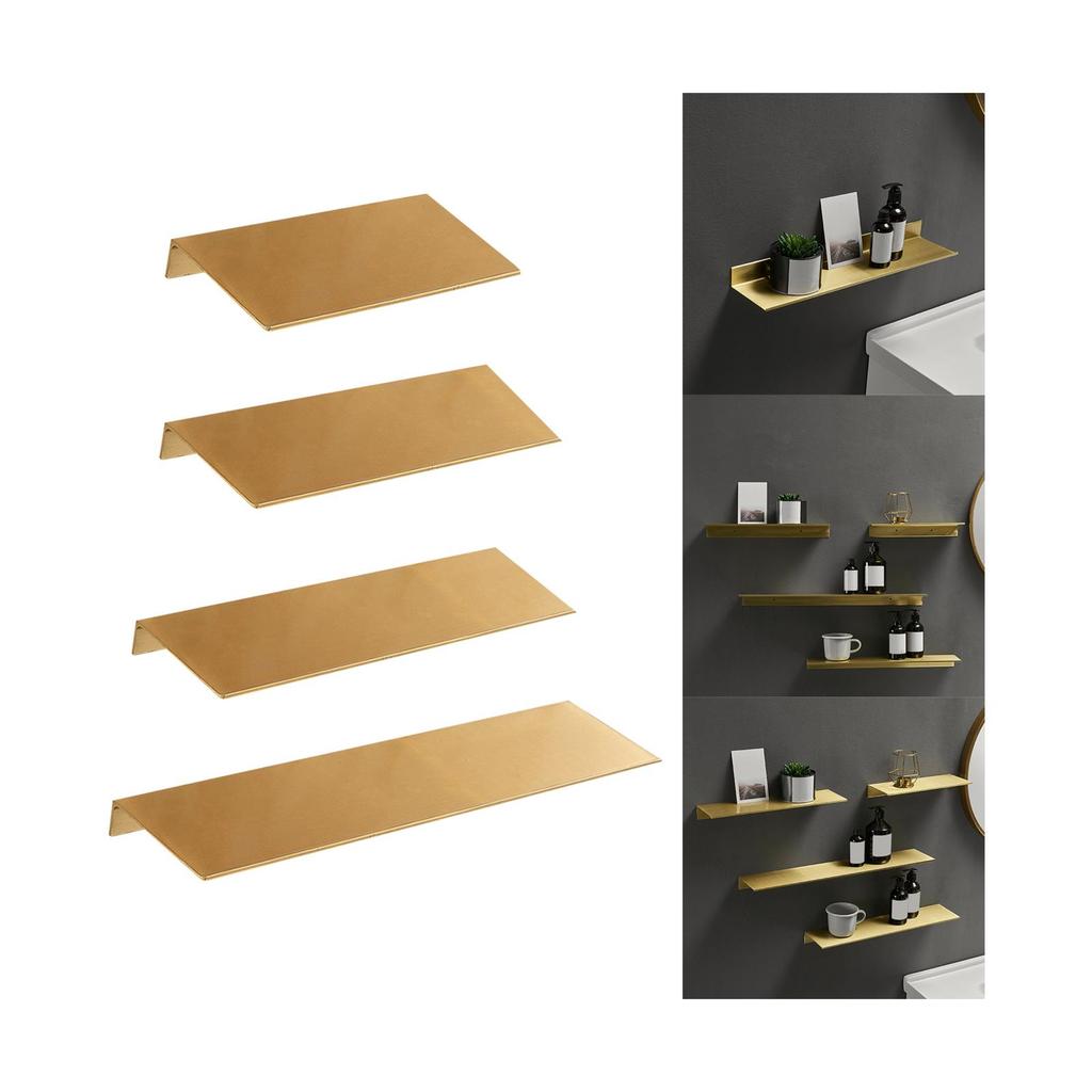 Aluminum Floating Shelves Wall Mount Bathroom for Bar Kitchen