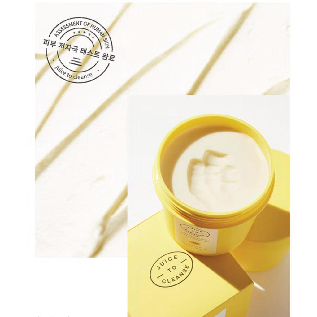 JUICE TO CLEANSE Water Wash Balm 100g/Cold Extraction and compression/Cleansing Balm