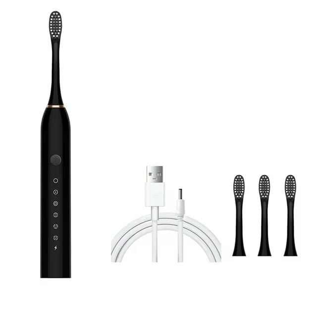 6 Clean Modes Sonic Electric Toothbrush USB Rechargeable Tooth Brush For Adult X-3 Washable Teeth Whitening and Cleaning Brush
