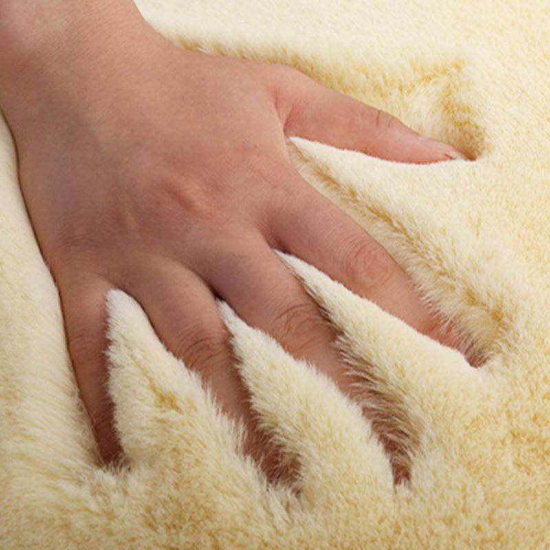 Plush Seat Cover Cushion For Volkswagen Passat B5 B7 B8 Golf 4 5 6 7 Polo Winter warm Plush Protector Interior Accessories