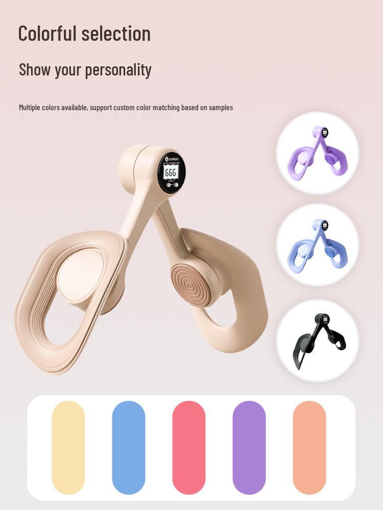 Thigh Trainer & Leg Clamp with Square Buckle Logo Color Pot Bottom Design