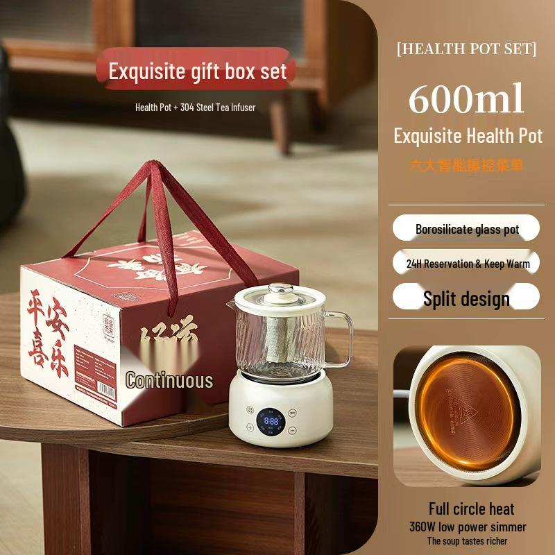 Cross-Border E-Commerce Multi-Function Temperature-Control Kettle: Water Boiling, Baby Formula Prep, Home Use, Insulation, Milk Warmer & Heater.