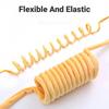 1Pc Suction Cup Spring Fur Ball Retractable Cat Teaser With Bells Colorful Elastic Strings Fluffy Cat Toy Pet Supplies