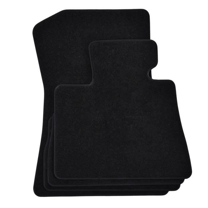 Tapis de sol - BMW - X6 G06 - Noir - 4 pièces - Antidérapant et imperméable