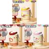 Style Double Drink Insulated Mug For Girls With Straw And Carrying Rope