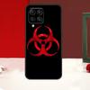 Biohazard Symbol Logo Case For Samsung Galaxy M14 M34 M54 M13 M53 M56 M52 M32 M16 M11 M21 M31 M35 M12 M15 M36 M55