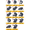 AC 110-240V DC 3V 5V 6V 9V 12V 15V 24V 0.5A 1A 2A 3A 5A 6A 8A Universal Power Adapter Supply Charger Adapter EU US for LED Light Mass Air Flow 3