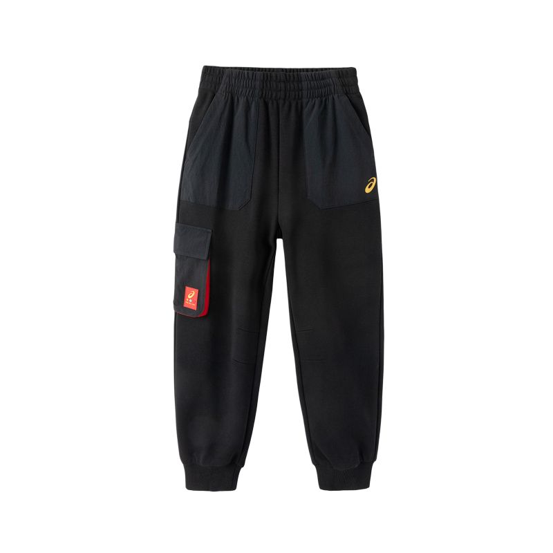 Asics x CNY Full Length Pants Urban Trendy Black Teenagers 331251085009-001 110