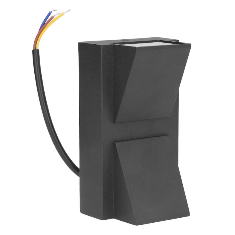 Outdoor LED Waterproof Exterior Wall Light 12W AC85-265V Up Down Double Head Garden Light