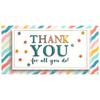 Thank You Banner High-quality Material Recognition Banner Colorful Design Thank You Sign for Team Building Office Decoration