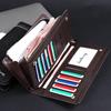 Business Handbag Men's Long Wallet Zippered Clutch Phone Purse