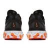 new Nike React Element 55 Black Cool Grey Total Orange