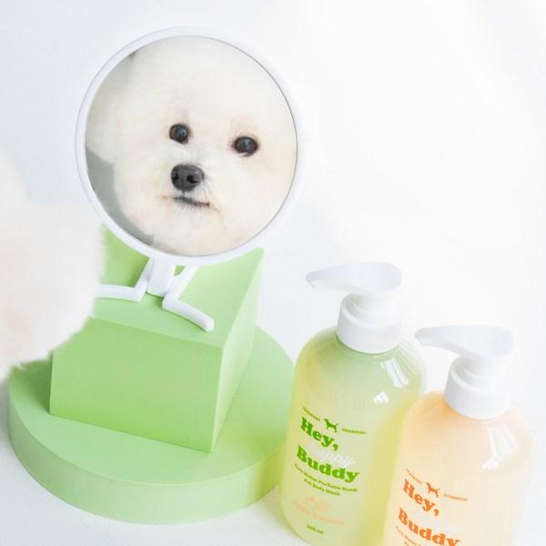 Hey Happy Buddy Pure Water Perfume Balm Pet Body Wash White Wood, Korean Pet Shampoo
