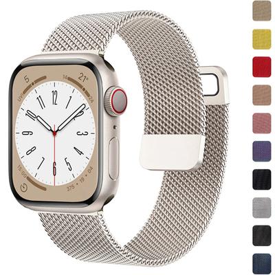 Milánská smyčka pro Apple Watch Řemínek 44 mm 40 mm 45 mm 41 mm 38 mm 42 mm 49 mm 45 mm Náramek na opasek iWatch Series 9 8 7 6 SE 5 Ultra 2 Řemínek