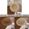 Summer Straw Hat With Large Brim For Sunshade And Ventilation For Casual Outdoor Wear