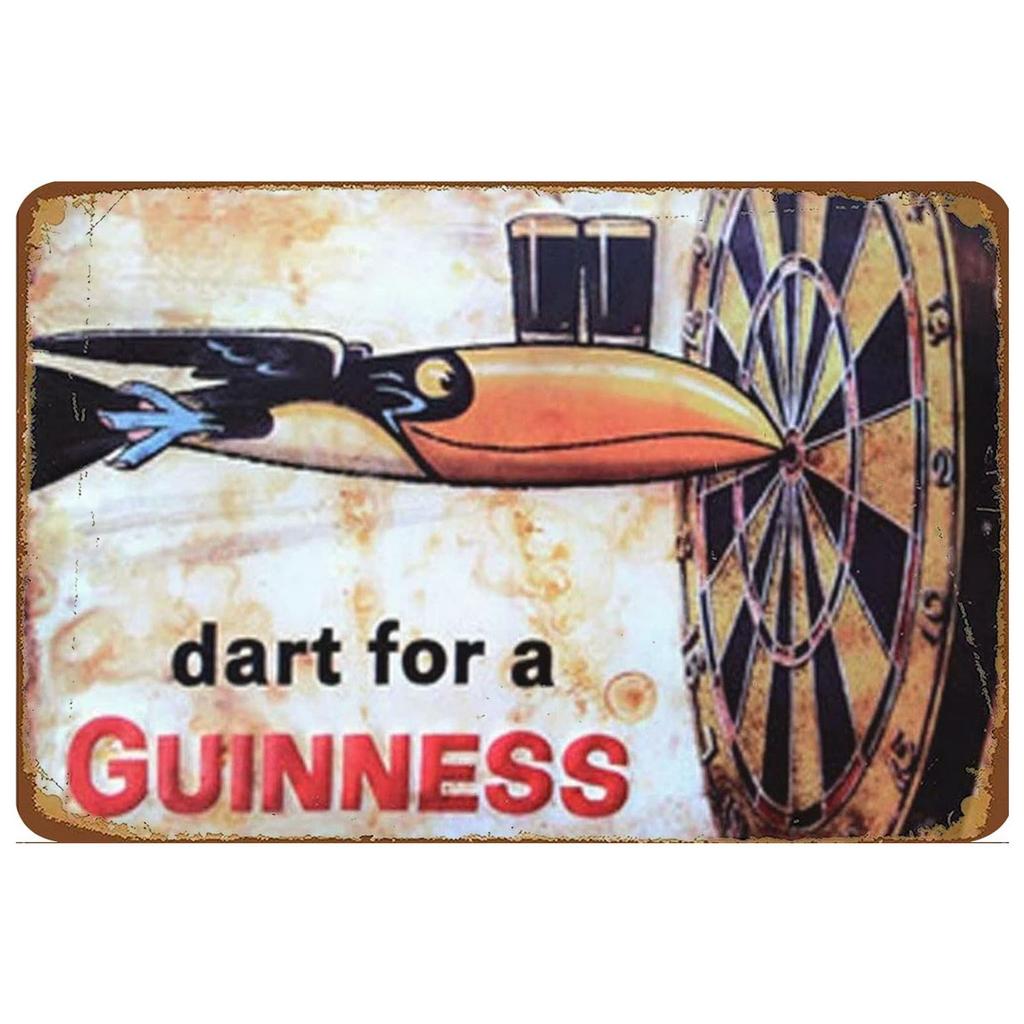 DORA Tin Sign Darts Metal Tin Signs Keep Calm  Wall Posters Plaque Vintage Iron Painting Decoration for Man Cave Cafe Game Room Club Bar