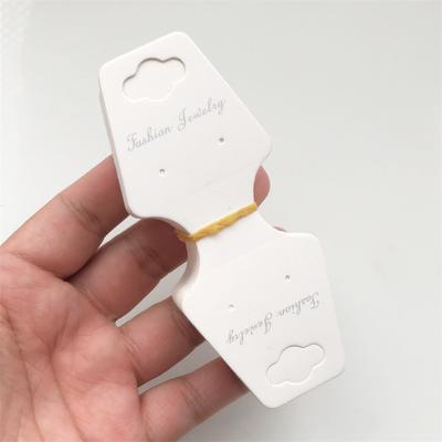 50 stk Halskæde Hårring Displaykort Halskæde DIY Emballage Pap Håraccessories Armbånd Halskæde Display Papirkort