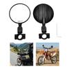 Commuters Friendly Motorcycle Rear View Mirror Angle Adjustable Rotating Handlebar Side Mirror Universal