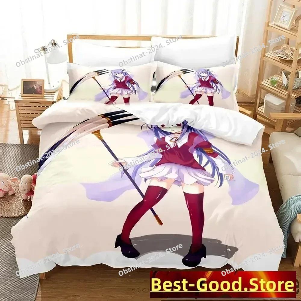 3D Print Anime The World God Only Knows Bedding Set Boys Girls Twin Queen King Size Duvet Cover Pillowcase Bed boys Adult