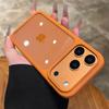 Advanced Silicone Soft Edge Transparent Hard Back Panel Case For iPhone 17 17 Pro 17 Pro Max Shockproof Phone Case Cover Gift