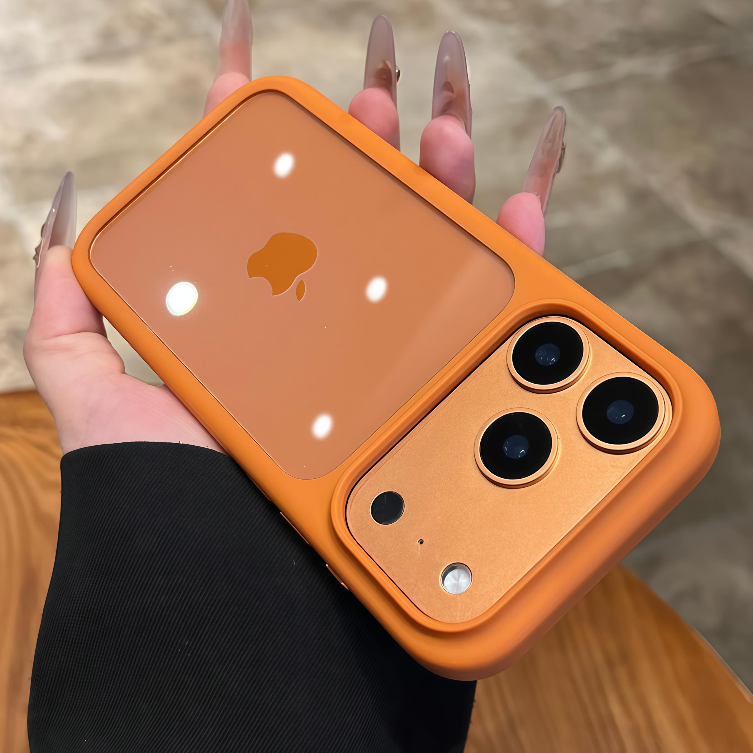 

Advanced Silicone Soft Edge Transparent Hard Back Panel Case For iPhone 17 Air 17 Pro Max Funda Shockproof Phone Case Cover Gift iPhone17 Pro Max
