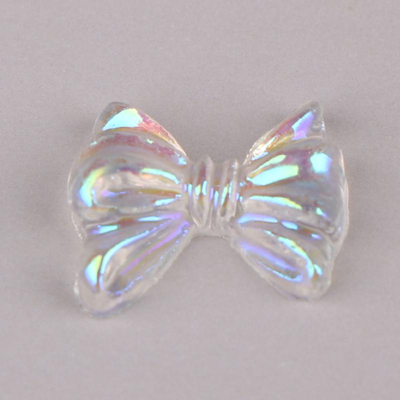 100 шт./Набор Дизайны Бабочек Декор для Маникюра Смола 3D Шармы Аксессуары для Ногтей Маникюр Для Женщин Девочек