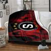 AC Sparta Praha Flanelldecke Weiche Ganzjahres-Kuscheldecke, Design für Camping, Autoreisen, Wandern, Sofa, Bett, Büro Perfektes Geschenk für Partys