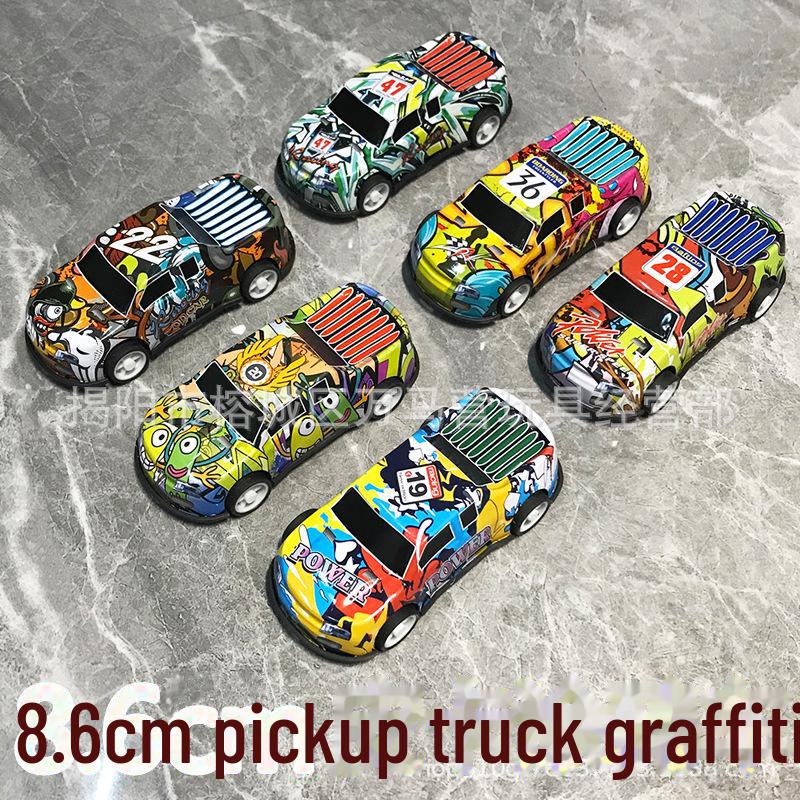 "Mini alloy off-road racing car toy for children"