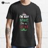 Im Not Short Im A Tall Elf Tshirt Unisexsshirts Casual Custom Aldult Teen Unisex Digital Printing Tee Shirt Xs5xl Cotton New