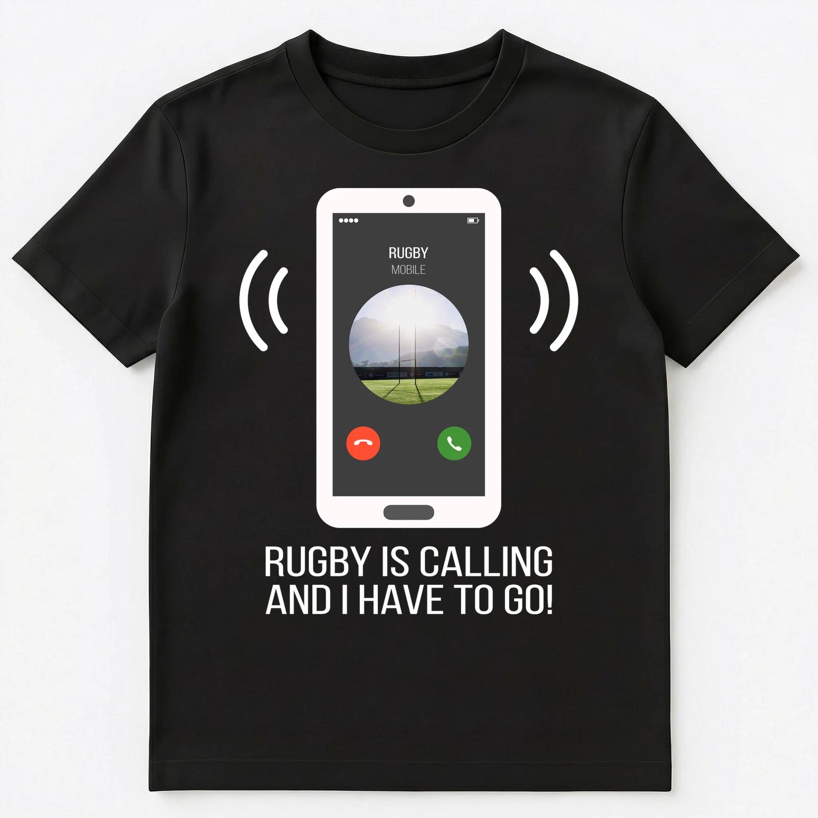 

Funny Rugby Is Calling Unisex T-Shirt S