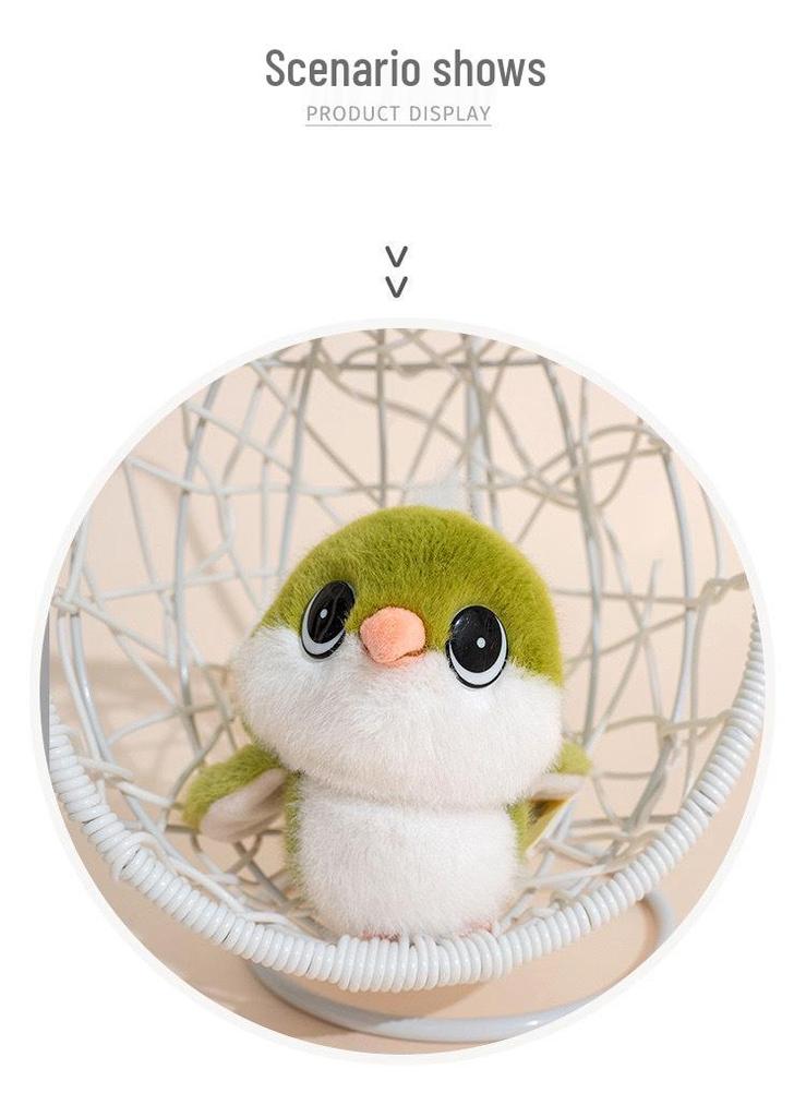 Adorable Sparrow Plush Charm Doll Ornament